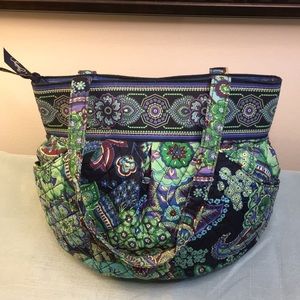Vera Bradley "Blue Rhapsody" Retired Tote